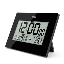 Perpetual Calendar digital alarm clock battery electronic clock thermometer old mute large screen lunar calendar can hang clock
