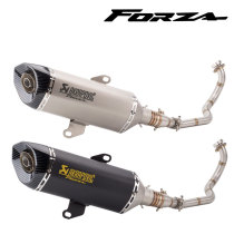 Motorcycle modification FORZA 300 exhaust pipe FORZA 250 muffler FORZA modification 2018-2020