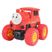 Inertial four-wheel drive off-road vehicle Childrens boy model car anti-Fall Toy car 2-3-4-5 year old baby car