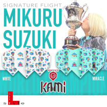 L-style Japan Suzuki Mirai fourth generation KAMI printed dart wings L3K competition dart tail dart leaves