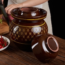 Sichuan kimchi jars ceramics household pottery old-fashioned flooded pickles pickles pickles sauerkraut containers crock jars