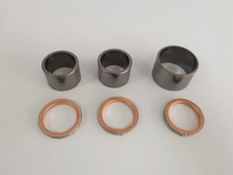 Applicable GW250 DL250 GSX250R muffler connector exhaust pipe graphite gasket bushing