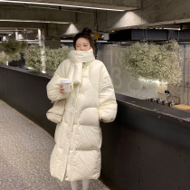 Tongse) ten-carat down export grade high fluffy 90 white duck down simple design sense down jacket women