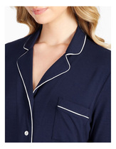 Tail single autumn knit womens bamboo fiber homewear long-sleeved pajamas single piece cardigan