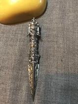 Nepalese craftsmanship pure iron making of pupa vajra vajra pestle home worship ornaments fine craftsmanship