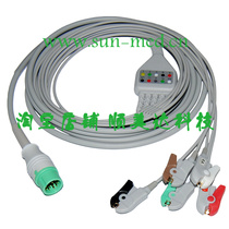 Compatible with Coman monitor 8000E NC8 C50 C60 C70 ECG wire cable cable