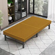Japanese technology cloth folding bed office lunch break single bed small apartment reinforced household bed latex hotel extra bed