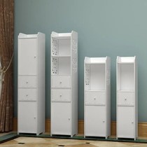 Toilet cabinet with drawer toilet rack corner storage cabinet toilet side cabinet multi-layer seam waterproof
