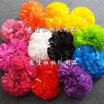 Professional competition cheerleading flower ball cheerleading team hand flower color ball pulling ball ball matte series double head flower cheerleading ball