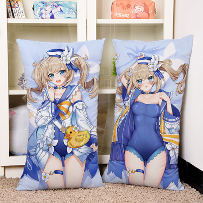 taobao agent The original god Barbara shining concerto anime double -sided custom sleep pillow pillow pillow cushion two -dimensional peripheral
