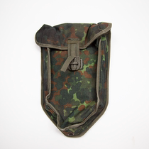 BW German Army public hair clump spot camouflage shovel bag