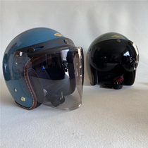 Spot Taiwan Made 3 4 Retro Helmet Universal Wind Shield Shading Lens Pilot Style Half Lens