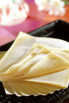 Hong Kong skin Hong Kong-style wonton skin thin and smooth taste for a long time boiled shrimp wonton duck egg alkaline water skin