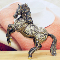 Pakistani handicrafts Bronze bronze sculpture animal 26 inch lucky horse opening housewarming gift BT426