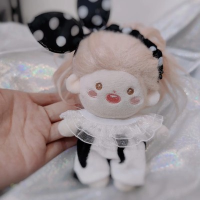 taobao agent Bib, hair accessory, cotton base doll, 10cm