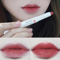 South Korea the saem fresh double head air cushion bean paste Lipstick Lipstick Matte fog rd01 parity