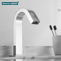 Fully automatic induction tap hotel engineering single hot and cold intelligent style Handwashing machine Full copper infrared tap