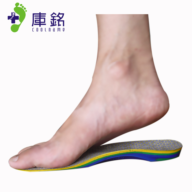 Kuoming Import Correction insole for adult flatfoot valgus knee joint degeneration footache hallux valgus transparent arch pad