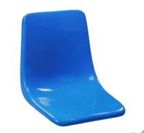 FRP molded back chair Red Blue yellow seat sports field stool surface backrest seat stand chair