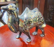 India-Pakistan copper-made camel features India-Pakistan customs 15 cm