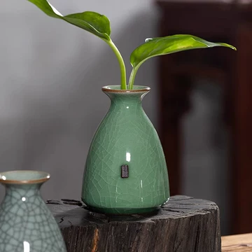 中国 青釉 青瓷 花瓶 瓶 青磁 花器 瓷器 花 青釉中国风陶瓷瓶-青釉中国风陶瓷瓶促销价格、青釉中国风陶瓷瓶品牌- 淘宝
