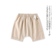 73-100 yard summer children Harun pants linen shorts male and female baby outside pants big PP pants C31