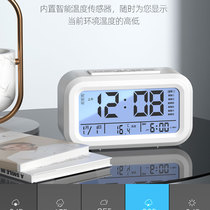 Alarm clock students use getting up artifact small electronic clock bedside smart bedroom children boys and girls alarm loud volume