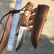 Lei Fatty Knife High Hardness DC53 Steel Outdoor Camping Knife Super Sharp Portable Nordic Wind Scan Blade Straight Knife