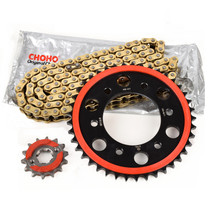 Suitable for Yamaha YS150-5 Flying 150 sets of chain Tianjian YBR150 Silent dental disc sprocket chain chain