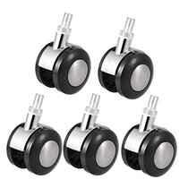 uxcell Furniture Casters Alloy Plastic 2 Inch Twin