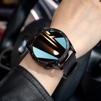 Suitable for Huawei mobile phone smartwatch Waterproof Heart Rate Blood Pressure Multifunction Sports Electronic Handring Men