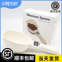Small pet worry-free pet measuring spoon Rabbit food Totoro cat food Dutch pig quantity accurate measurement and weighing feeding spoon