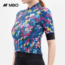 Ms. MBO Maisenlan Ladies Short Sleeve Riding Clothing Paradise Spring Summer Bike Road Car Outdoor Riding Blouse