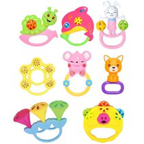 Childrens hand crank Bell baby toy childrens hand bell puzzle puzzle baby 3-6-12 months newborn 0 -- 3-6