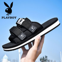 Floral Playboy slippers male tide Summer outwear for a pair of anti-slip and deodorant men stomps on a casual beach to cool down