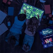 Draw With Light Fun Drawing tablet Luminous board Childrens luminous graffiti Fluorescent Board Drawing board