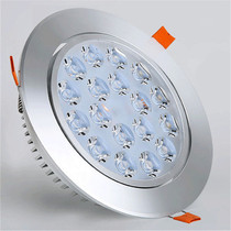 LED spotlight ceiling lamp 12w18w high power concealed spotlight embedded shopping mall clothing store hotel bulls eye lamp