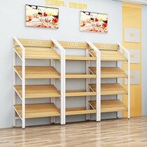 Fruit rack rack display cabinet inclined display rack shopping mall gift shoe shop wine cabinet supermarket snack rack shelf