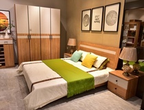 Bluebird furniture now simple MLA11 panel four-piece bedroom set