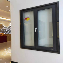 Mingsen 65 series system window triple glass tempered + LOW-E inward opening and inner pouring