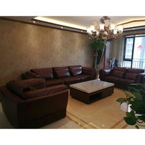 7000q leather sofa left and right