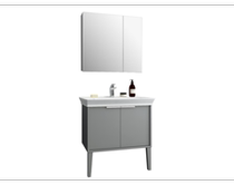 Jiumu floor bathroom cabinet A1247
