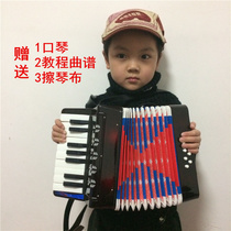 17-key 8 bass accordion export quality professional children beginner puzzle early education music device toy large
