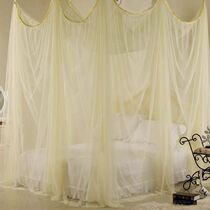 Bed nets 1 5m 1 2m beds Four open doors Palace free of bracket encryption Home Free to install Anti-mosquito bed blinds