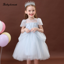  Girls  dresses summer new Aisha Aisha childrens frozen 3 Aisha 4 princess skirt 5 dress 6 years old
