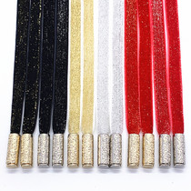 New 1cm - 2cm wide single - sided velvet gold and silver wire cap with belt belt rope rope rope