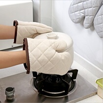 Value-thickening pure cotton microwave gloves anti-slip anti-hot hot insulation gloves baking hot gloves