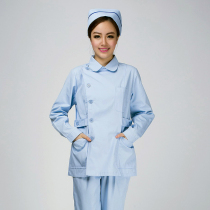 Nightingale winter wear long sleeve split set ICU room nurse uniform FTD-1 dental hospital clothing