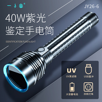 Purple lamp identification special Wood's lamp 40W power tobacco alcohol and porcelain anti-counterfeiting currency inspection lamp UV flashlight