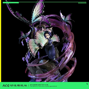 尺八 一尺六寸管 蝴蝶宝 OKS studio 作品：蝴蝶忍尺寸：32*22*38/cm 体